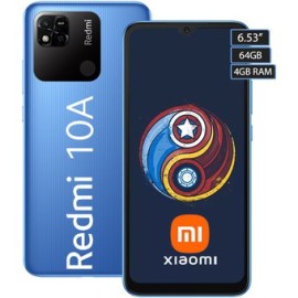 Celular Xiaomi Redmi 10A 64GB 4GB Azul