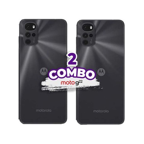 COMBO DE 2 CELULARES * MOTOROLA MOTO G22...