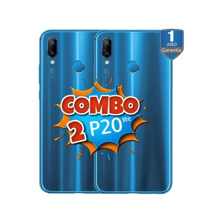 Combo 2 Celular Huawei P20 Lite 32gb 4gb...