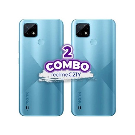 COMBO DE 2 CELULARES * REALME C21Y 64GB...