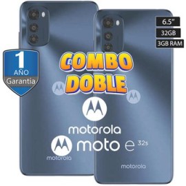 COMBO 2 Celulares Motorola Moto E32s 32G...