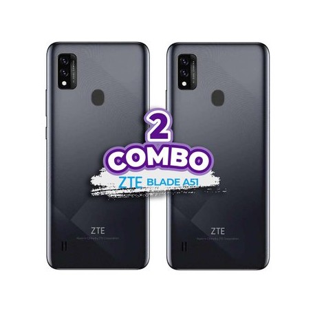 COMBO DE 2 CELULARES * ZTE BLADE A51 64G...