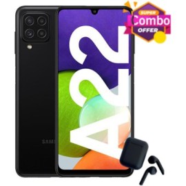 Samsung Galaxy A22 128 ROM 4 RAM Dual si...