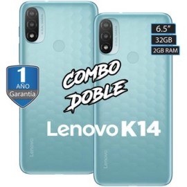 Combo 2 Celular Lenovo K14 32GB 2GB 1 a�...