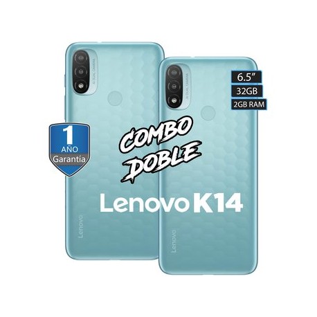 Combo 2 Celular Lenovo K14 32GB 2GB 1 a�...