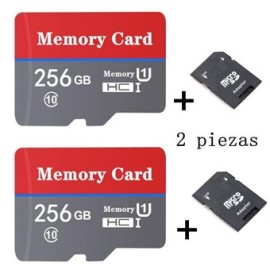 2piezas Tarjeta de memoria de 256GB tarj...