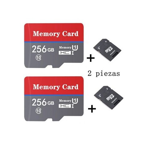 2piezas Tarjeta de memoria de 256GB tarj...