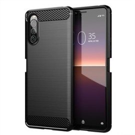Funda De TPU Fibra Carbono Para Sony Xpe...
