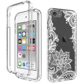 Funda De Floral Transparente Para iPod T...