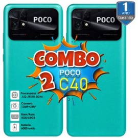 Combo 2 Xiaomi Poco C40 Dual Sim 4GB 64G...