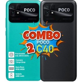 Combo 2 Xiaomi Poco C40 Dual Sim 4GB 64G...