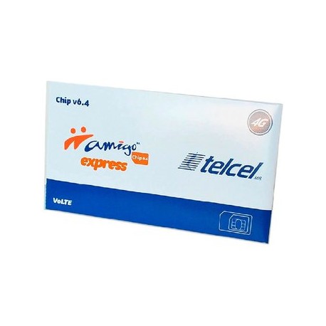 Tarjeta Sim Chip Telcel 2G 3G 4G  Lada 3...