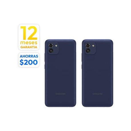 Combo 2 Celular Samsung Galaxy A03 Azul...