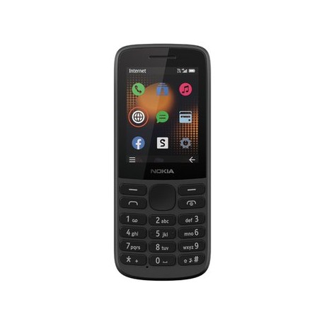 Nokia 215, 4 G Single Sim, Negro