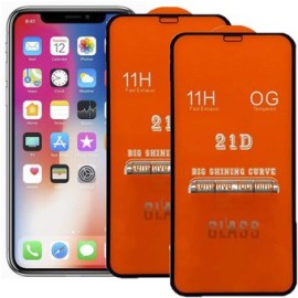 Mica Cristal Templado 21D iPhone XR / iP...