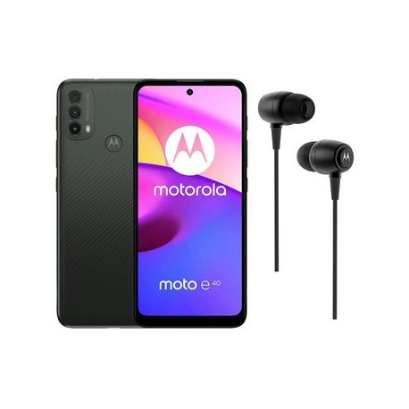 Motorola Moto E40 dual 64GB 4RAM + AUDÍ...