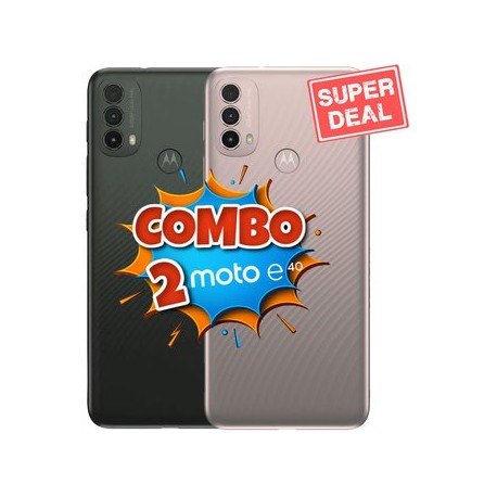 Combo 2 Celular Motorola Moto E40 DS 64G...