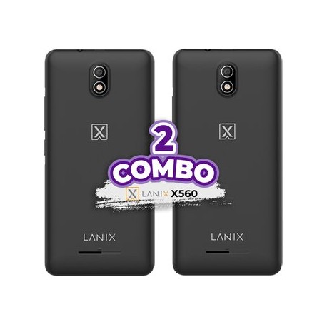 COMBO DE 2 CELULARES * LANIX X560 32GB 1...