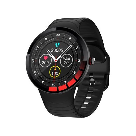 KUMI GT2 Smart Watch IP68 Impermeable Bl...