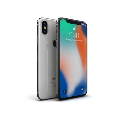 iPhone X 256Gb Apple Plata